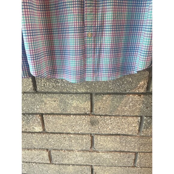 Vineyard Vines Mens Slim Fit Tucker Shirt Performance Nylon/Spandex Long Sleeve - Picture 6 of 10